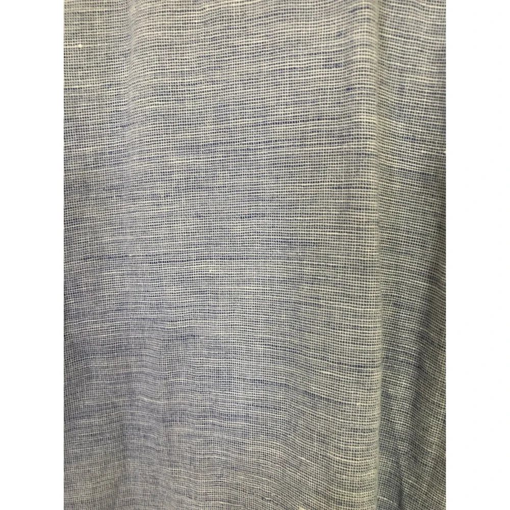 Banana Republic Slim Fit Linen Cotton Button Down Shirt Blue XL Mens Long Sleeve